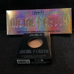 KVD Metal Crush highlighter palette AND single